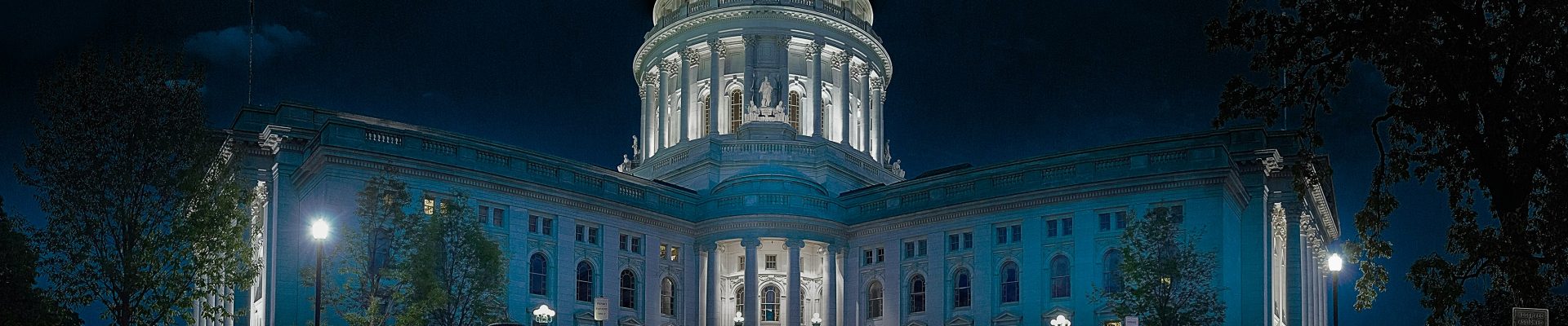 Panoramic image of the Capitol building